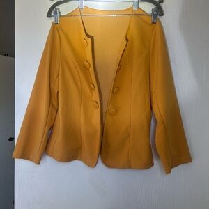 Mustard Yellow Women's Jacket